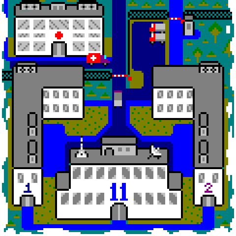 Центральная часть карты - нижняя зона с историями 13, 14, 15